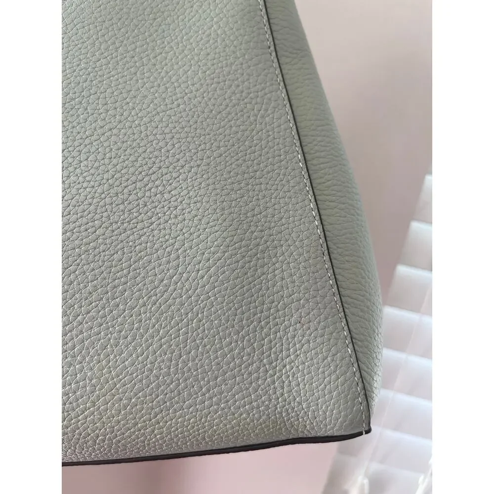 Kate Spade Leila Medium Flap Shoulder Bag and Lena Medium Bifold Wallet in Sage